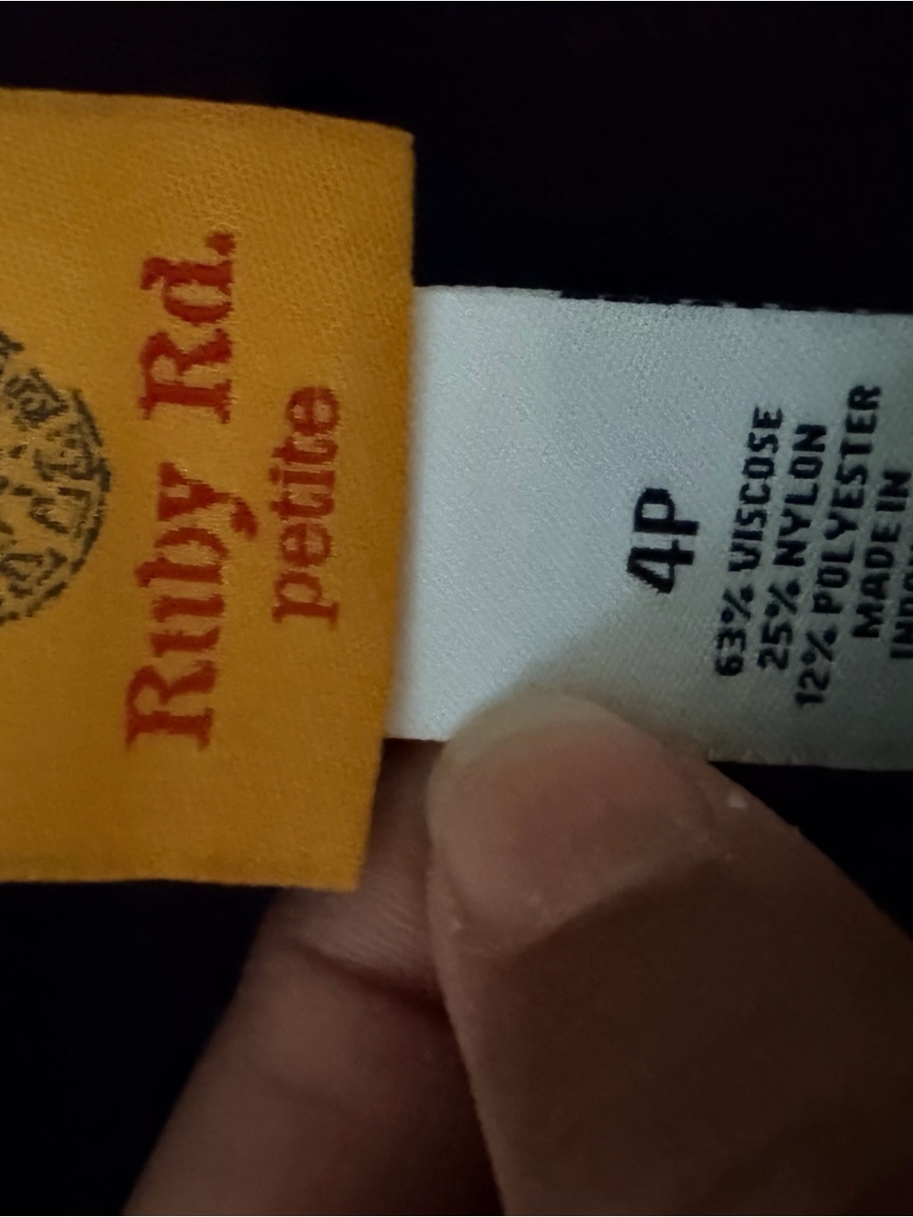 Ruby Rd. Women's Purple Utility Drawstring Jacket - Picture 3 of 3